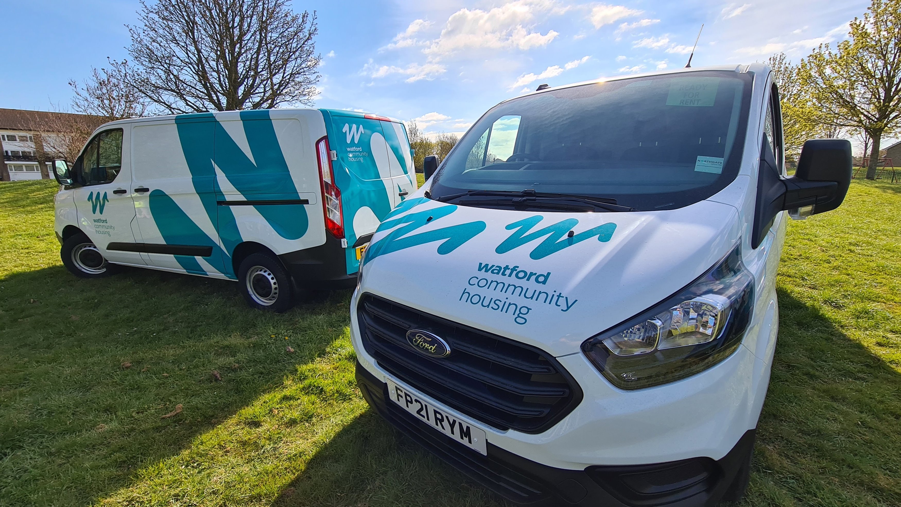 New vans for our Mobile Estates Officers!
