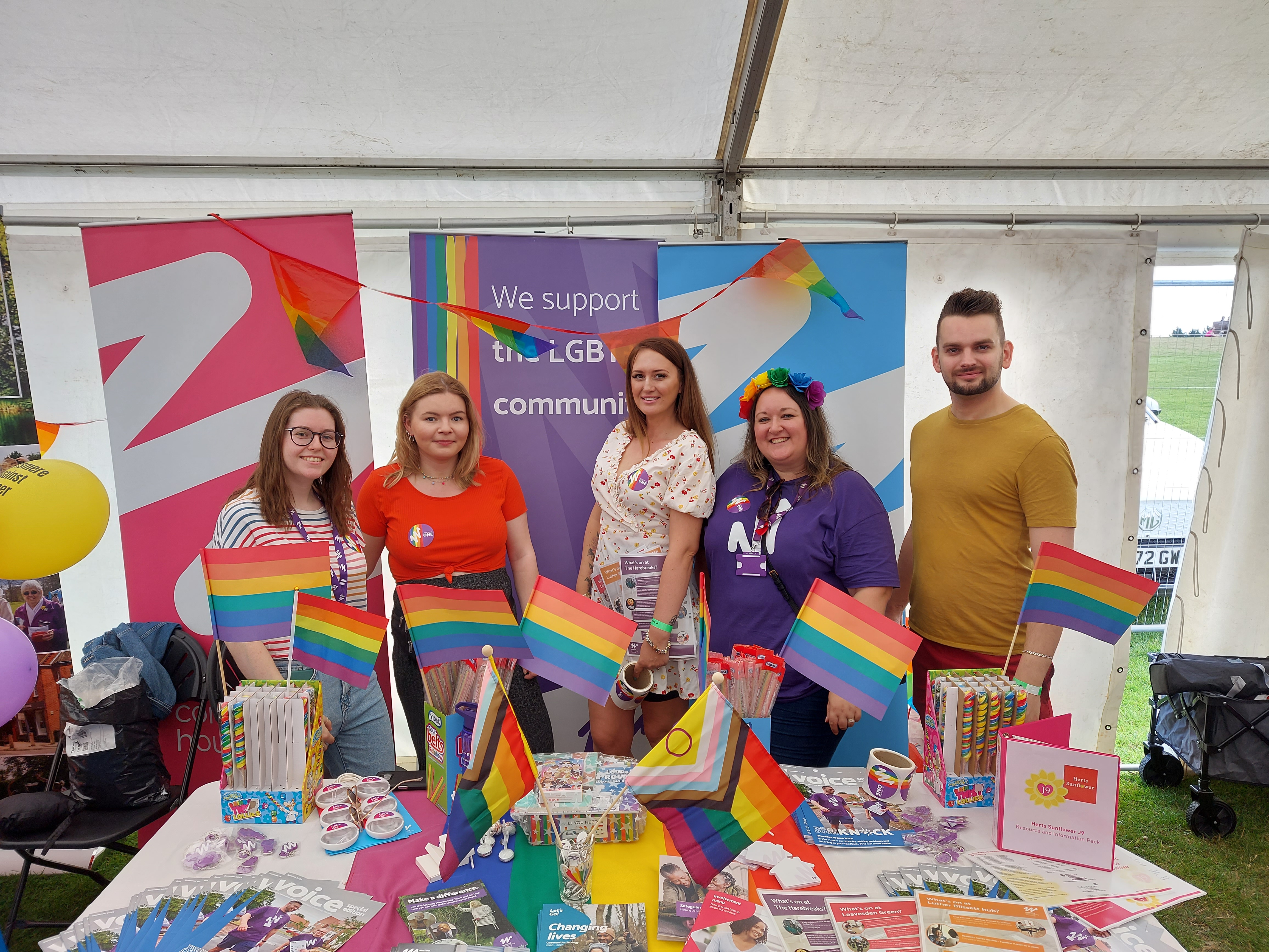 We were proud to sponsor Herts Pride 2023!