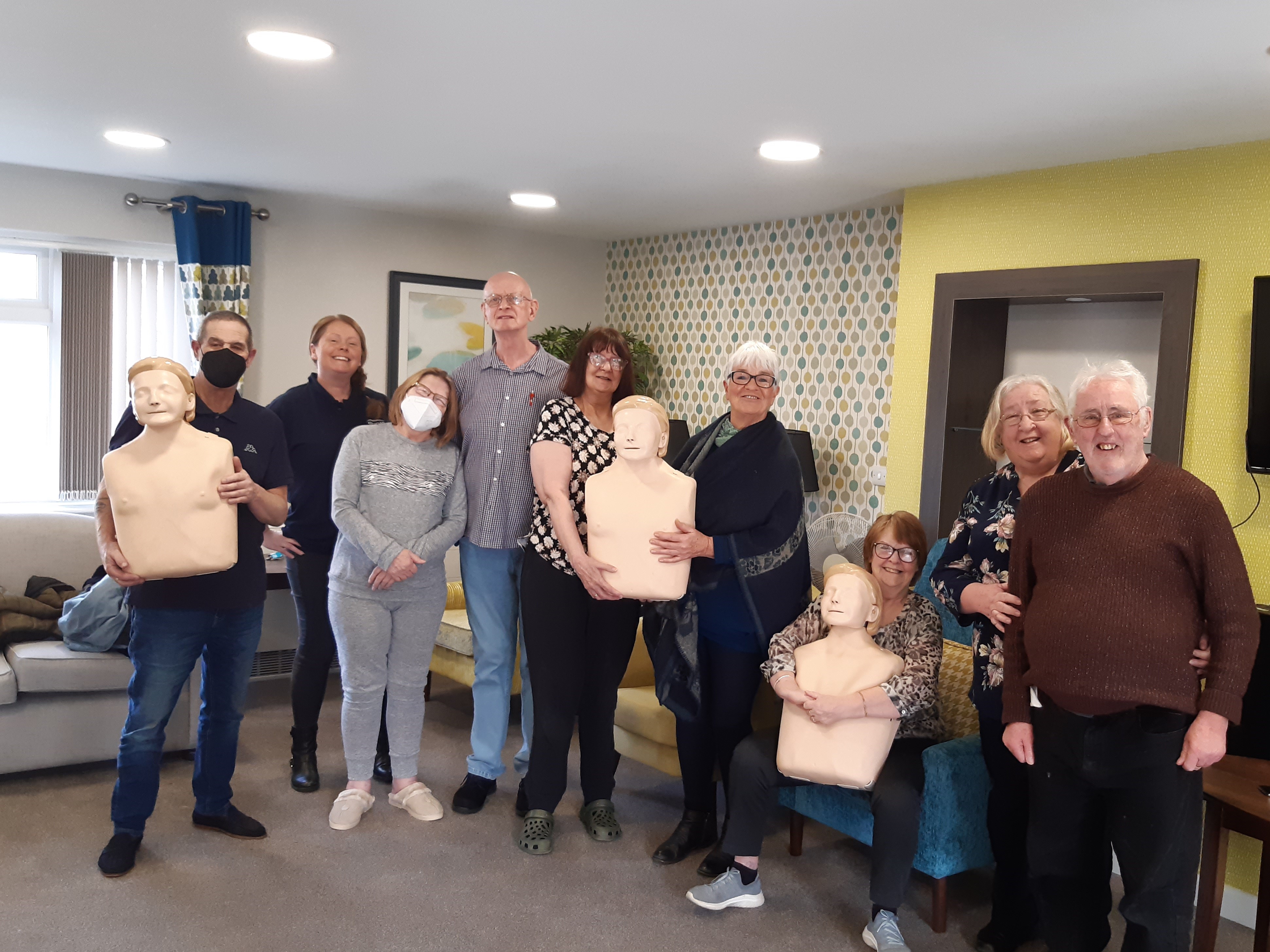 Engie runs essential first aid courses for our Independent Living residents!