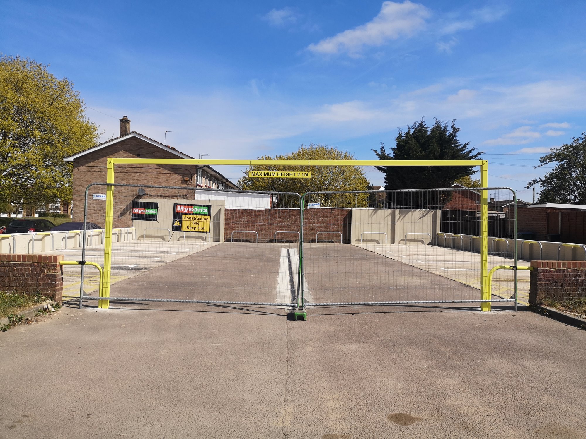 You said, we did – Croxley View garages 	
