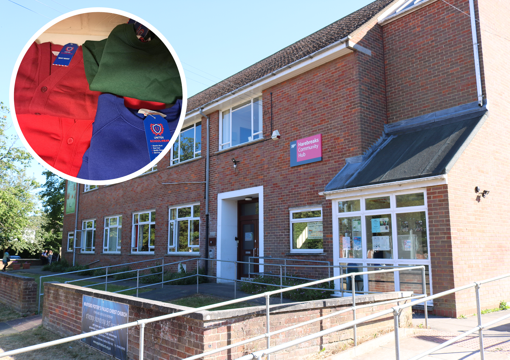 Watford Community Housing holds free uniform pop-up shops! 