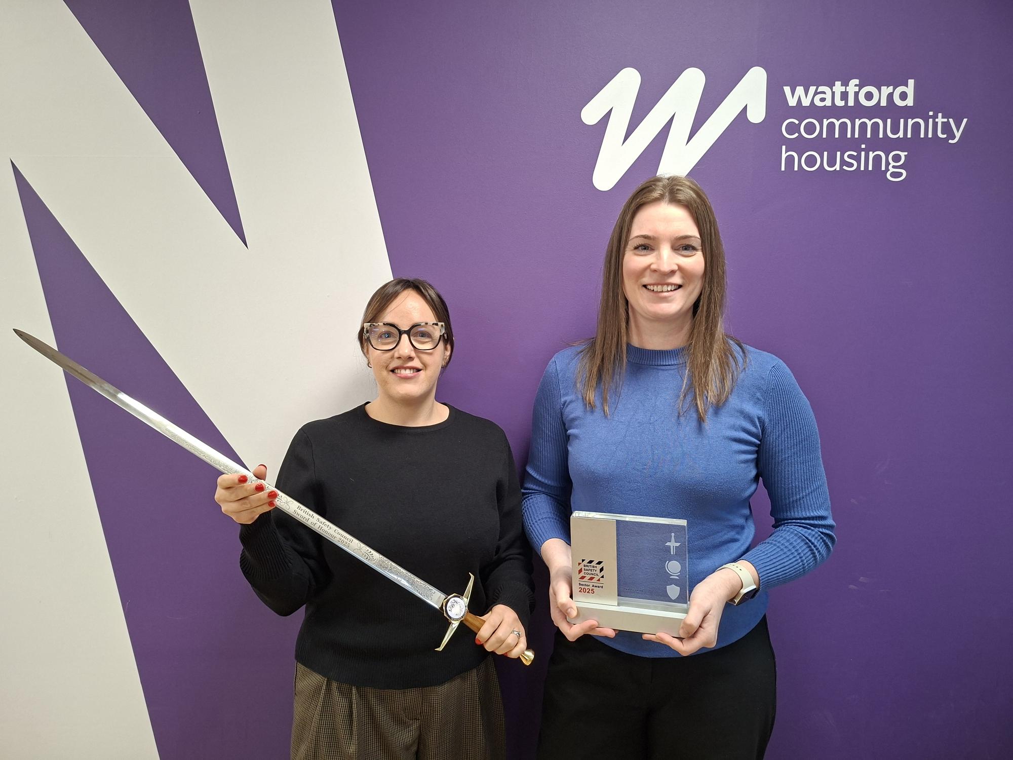 We have won two prestigious health and safety awards!